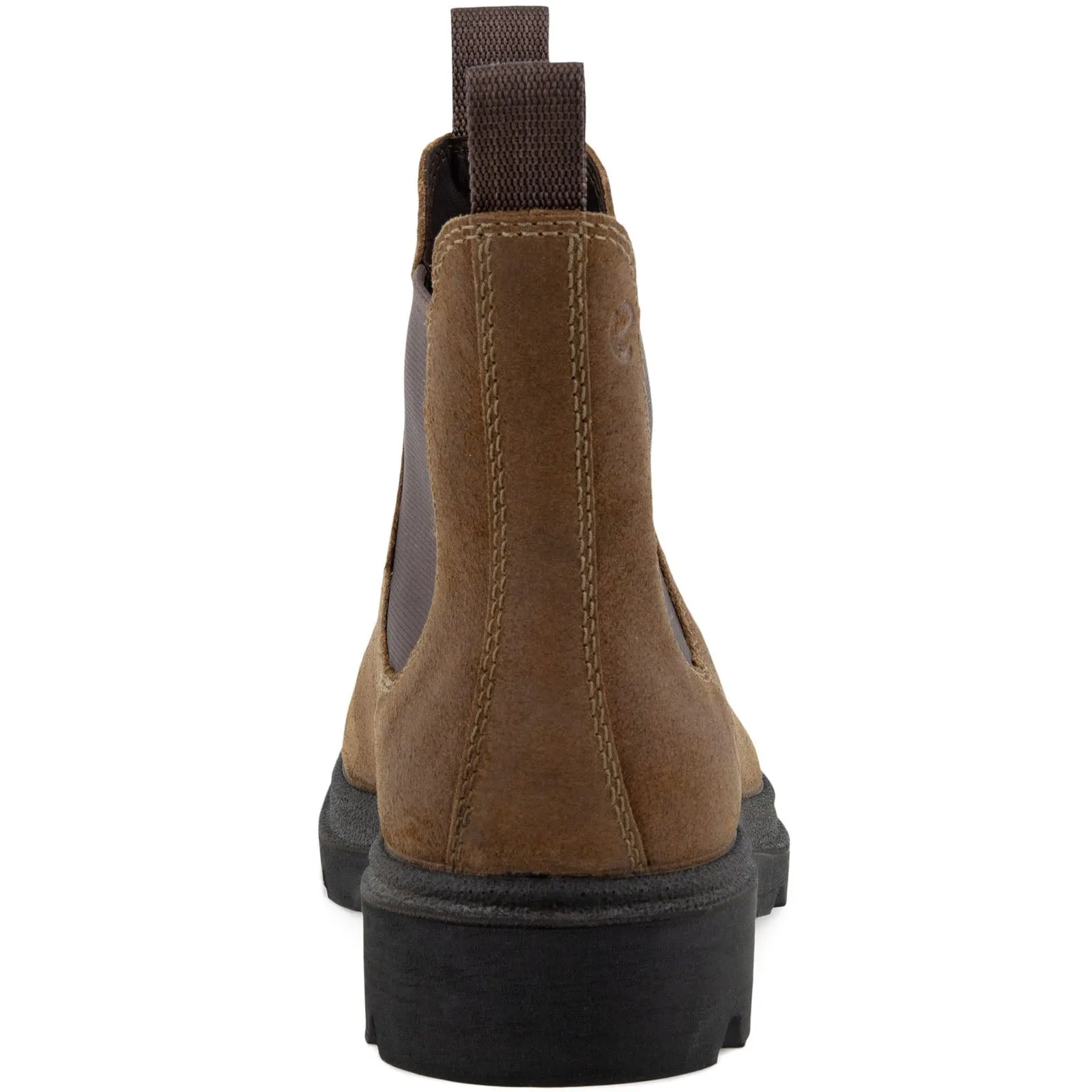 ECCO Womens Grainer Leather Elasticated Ankle Chelsea Boot - Brown - 6 UK (39EU)