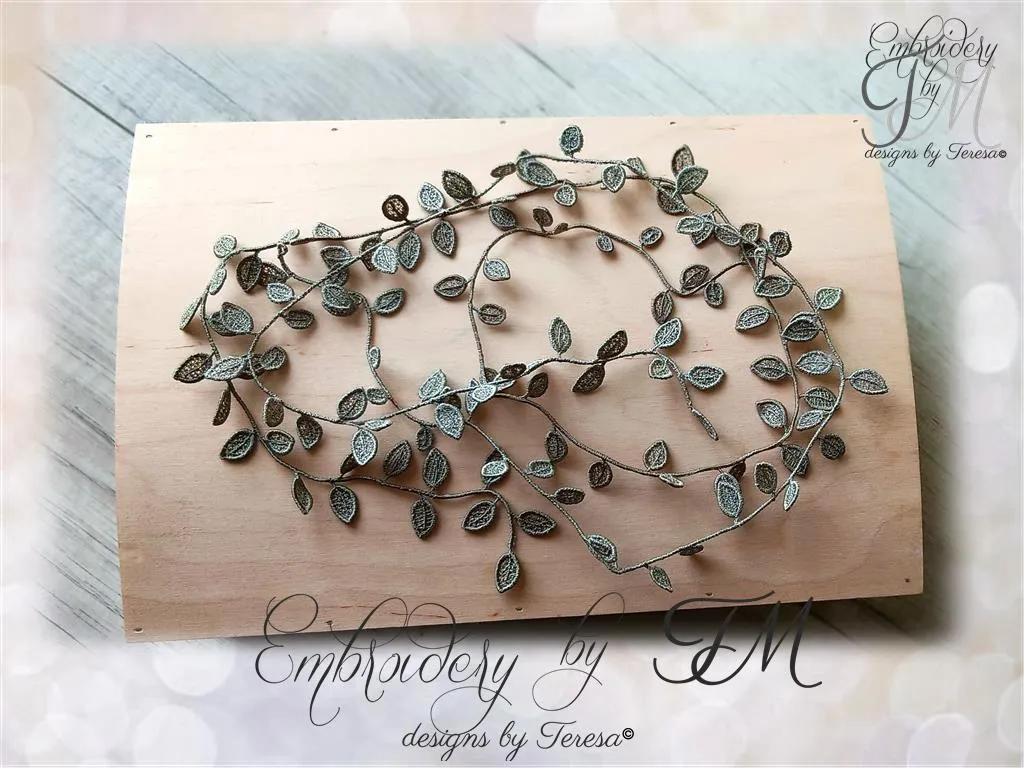 Eucalyptus garland FSL/ 5x7 hoop