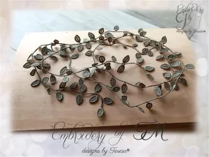 Eucalyptus garland FSL/ 5x7 hoop