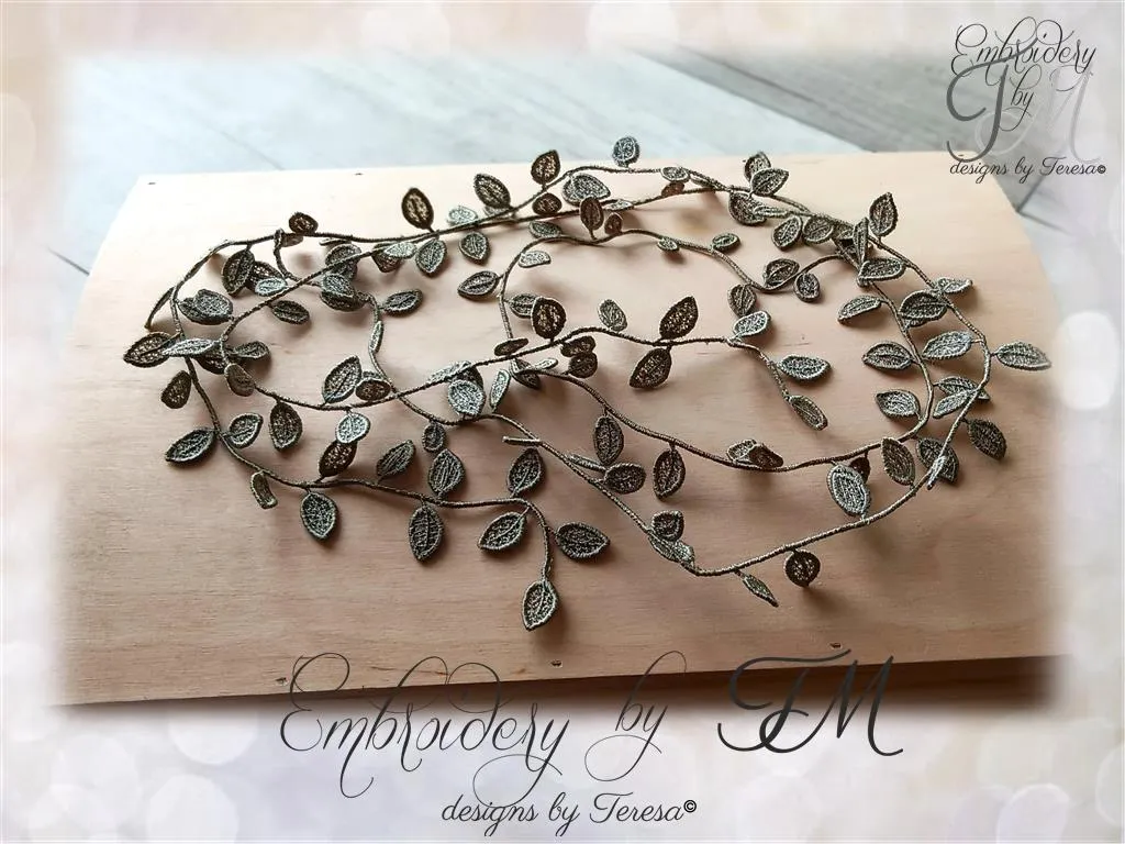 Eucalyptus garland FSL/ 5x7 hoop