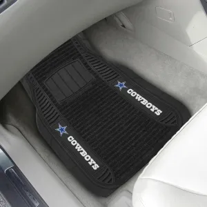 Fanmats Dallas Cowboys 2 Piece Deluxe Car Mat Set
