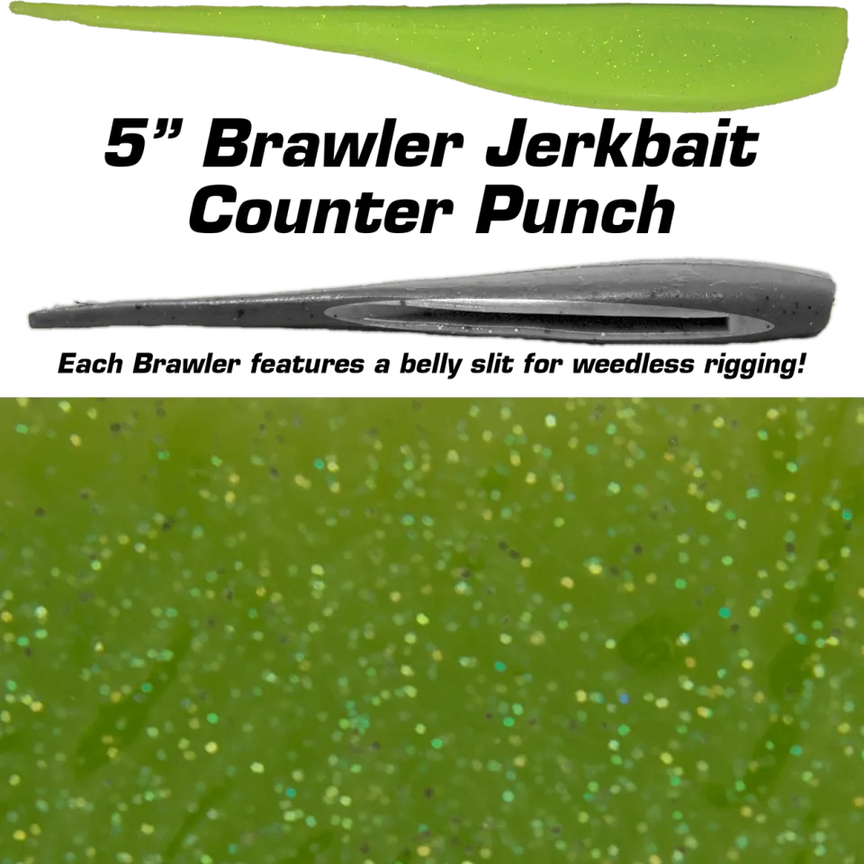 Fishbites 5" Brawler Jerkbait