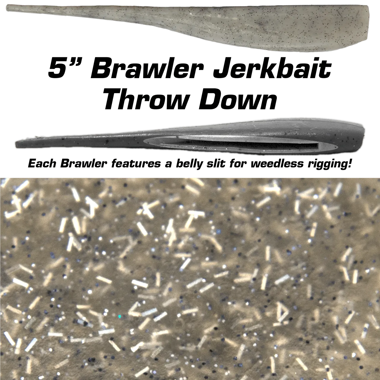 Fishbites 5" Brawler Jerkbait