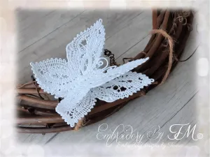 FSL Double Butterfly/4x4 hoop ( battenburg lace)