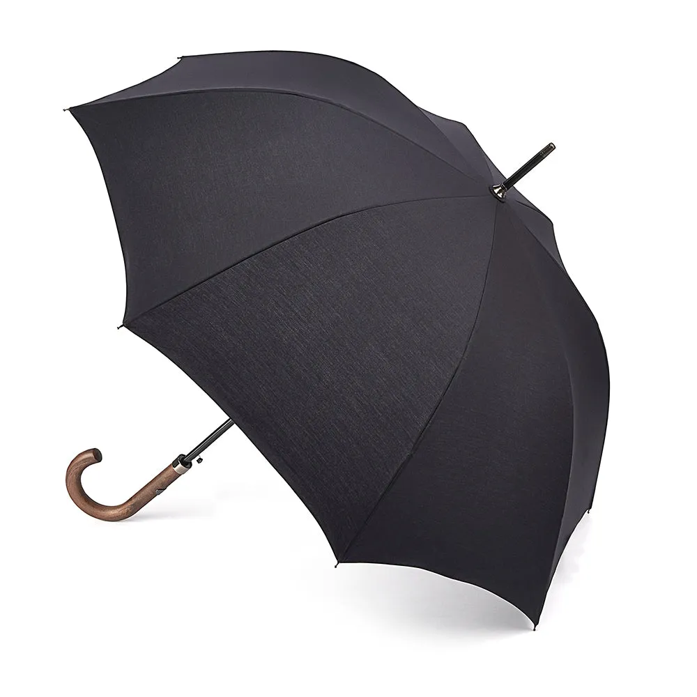 Fulton - Mayfair No. 1 Umbrella - Black with Wood Handle