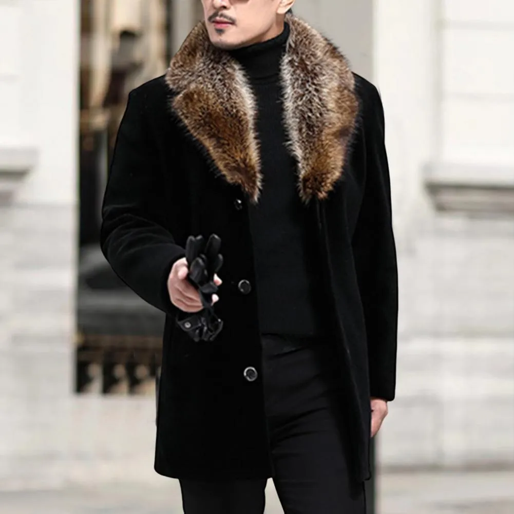 Funki Buys | Jackets | Men's Luxury Faux Fur Winter Jacket