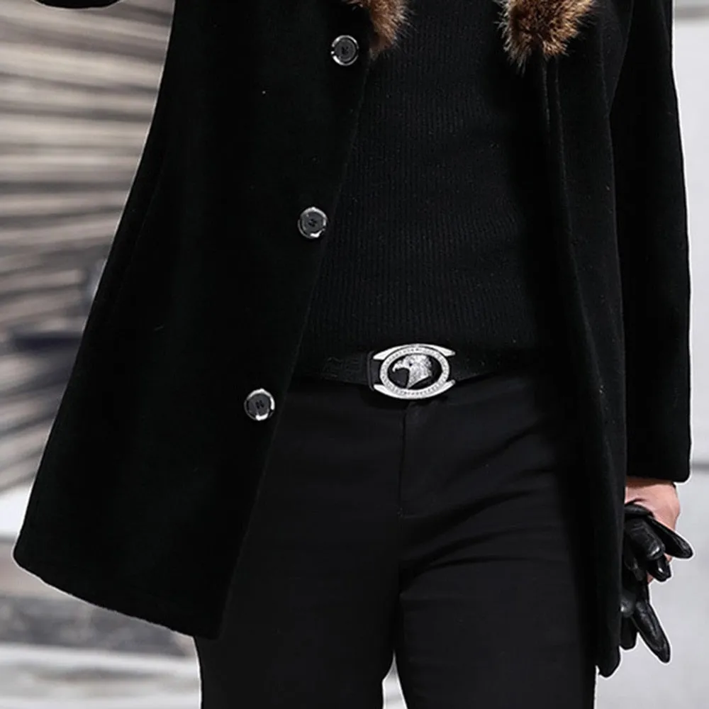 Funki Buys | Jackets | Men's Luxury Faux Fur Winter Jacket