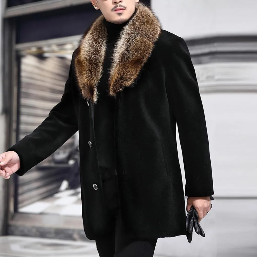 Funki Buys | Jackets | Men's Luxury Faux Fur Winter Jacket