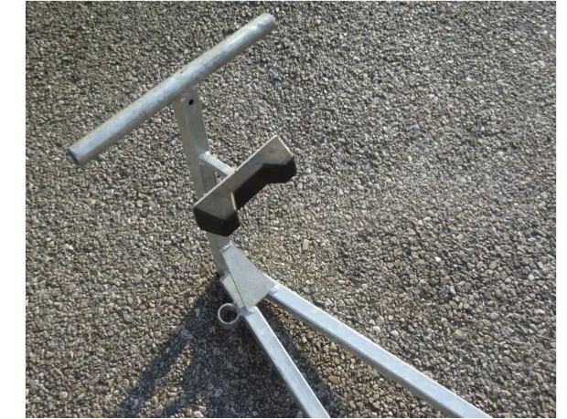 Galvanised Dinghy Trolley