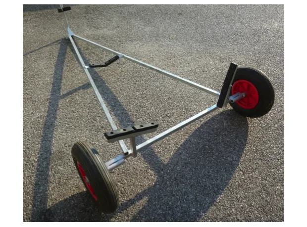 Galvanised Dinghy Trolley