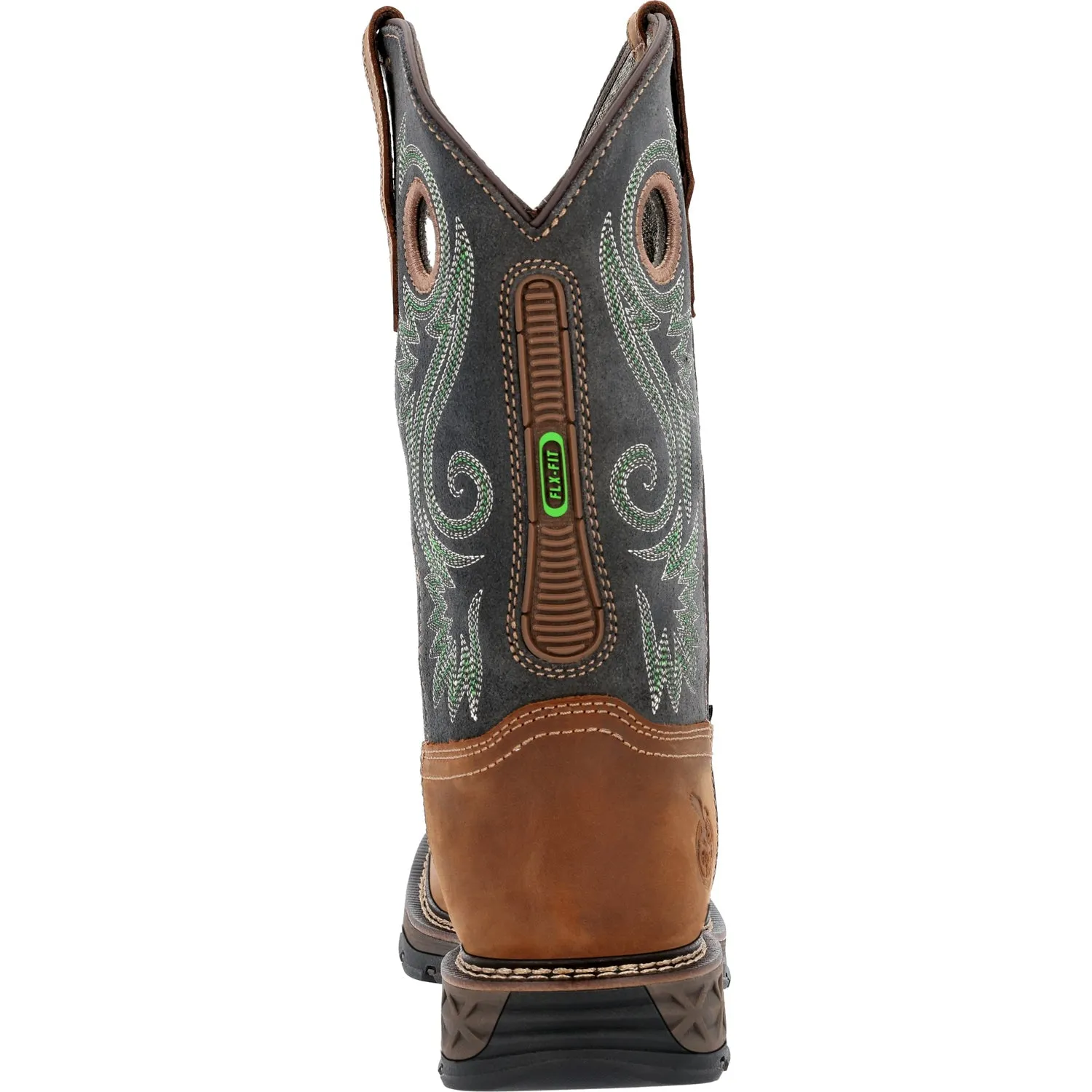 Georgia Mens Carbo-Tec FLX WP Brown Leather 11in Work Boots