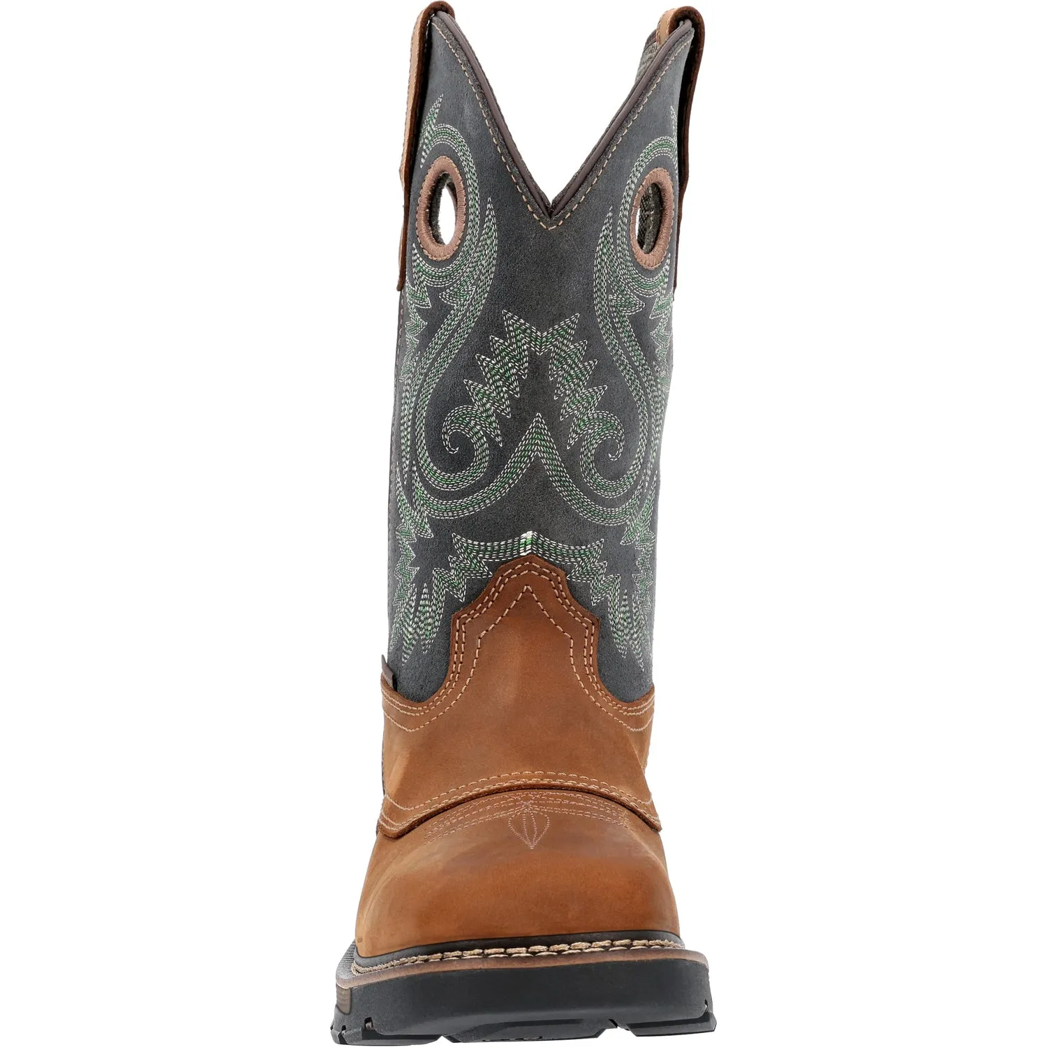 Georgia Mens Carbo-Tec FLX WP Brown Leather 11in Work Boots