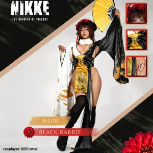 Goddess of Victory: Nikke Noir Black Rabbit Cosplay Costume