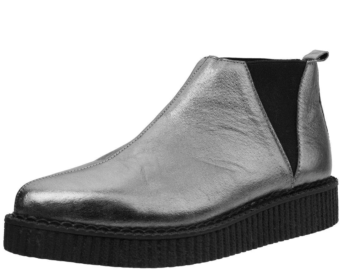Graphite Chelsea Pointed Creeper Boot