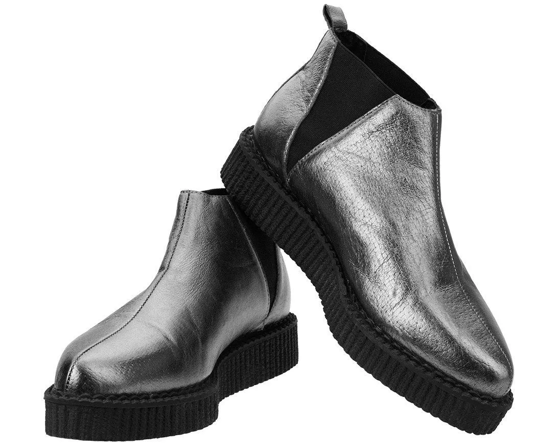 Graphite Chelsea Pointed Creeper Boot