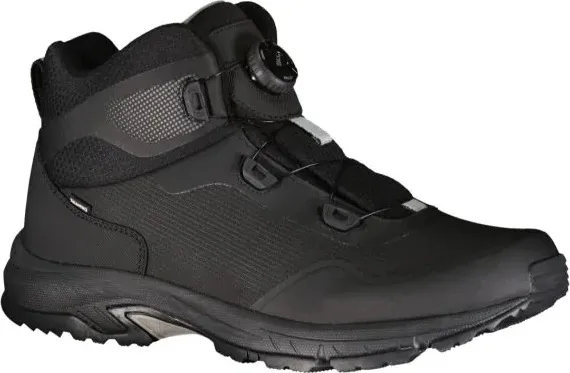 Halti Fara Mid Freelock DrymaxX Walking Shoe Black | Buy Halti Fara Mid Freelock DrymaxX Walking Shoe Black here | Outnorth
