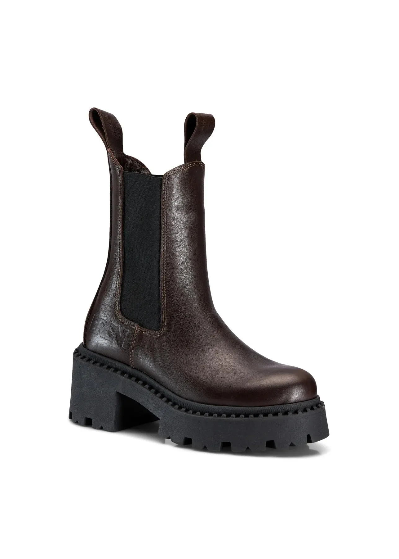 Heel Chelsea Boot Brown