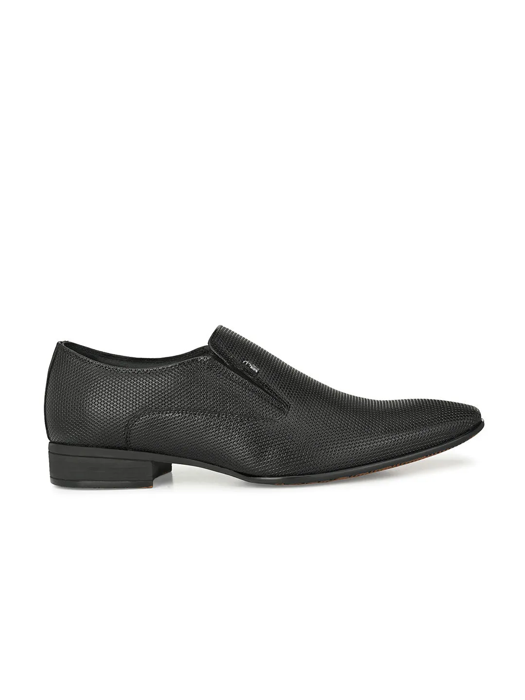 HITZMS_5721 Men's Black Synthetic Formal  Lace-Up Shoes