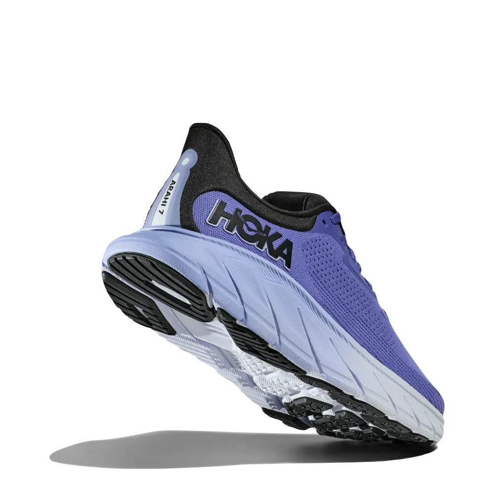 Hoka Women's Arahi 7 Sneaker (Stellar Blue/Cosmos)