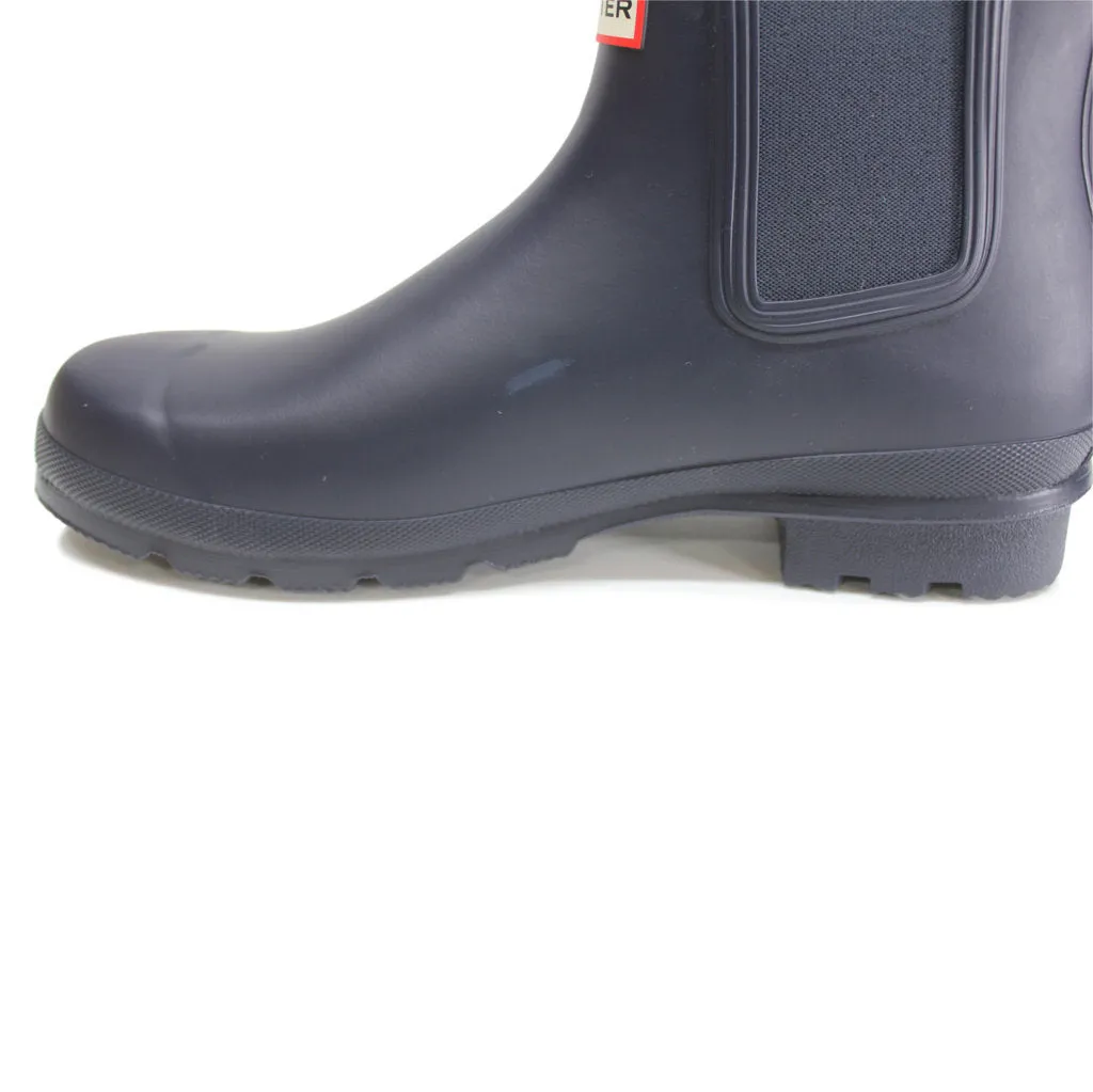 Hunter Mens Boots Original Chelsea MFS9116RMA Casual Pull-On Ankle Rubber - UK 10