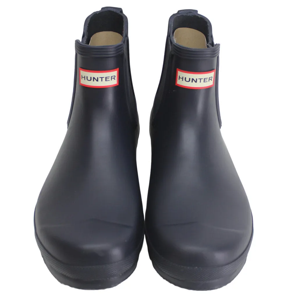 Hunter Mens Boots Original Chelsea MFS9116RMA Casual Pull-On Ankle Rubber - UK 10