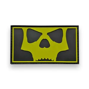 Icon Skull Full Patch - Black Volt