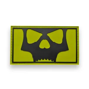 Icon Skull Full Patch - Volt Black