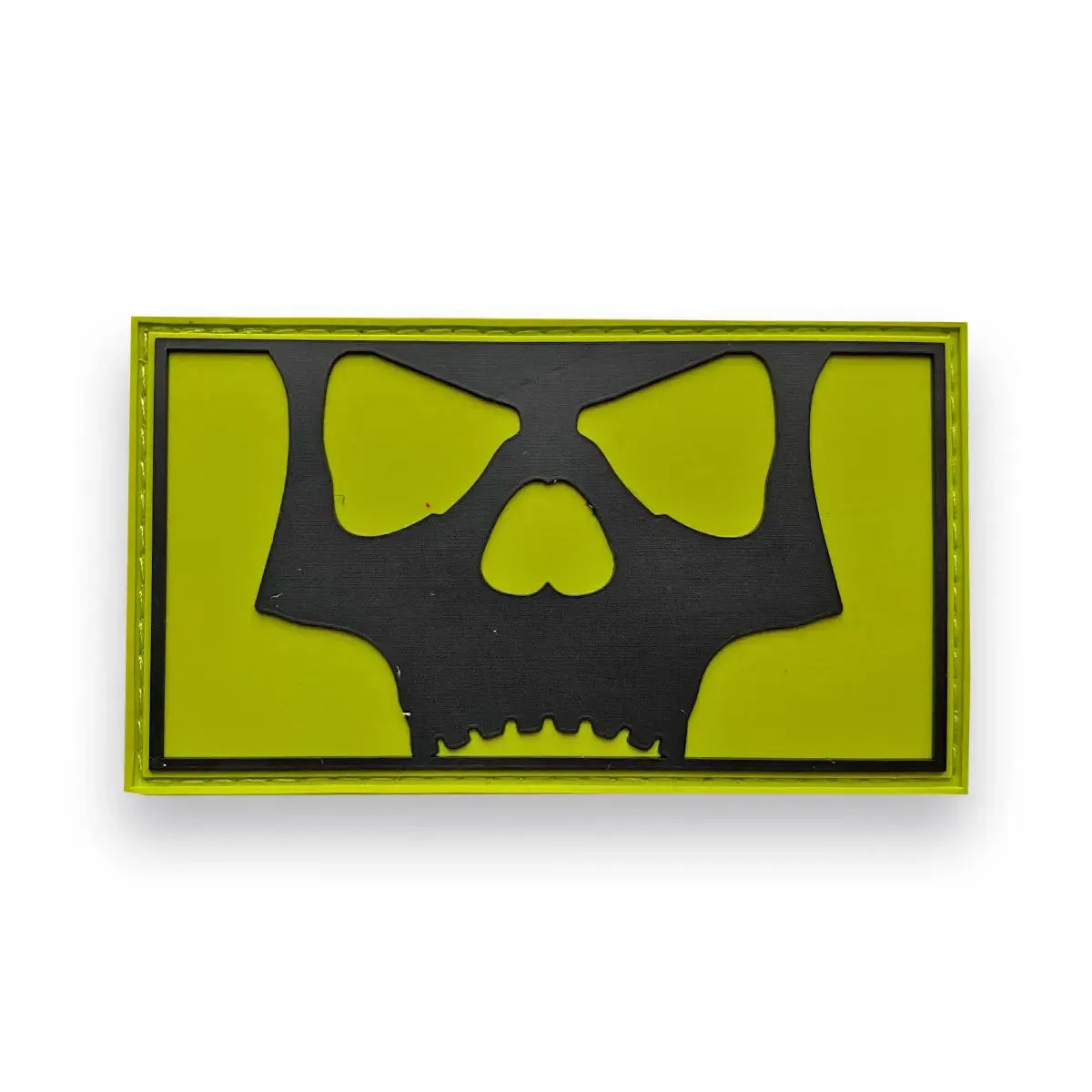 Icon Skull Full Patch - Volt Black