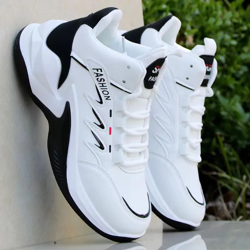 INSTOCK- Summer Men's High Top Shoes Breathable Mesh