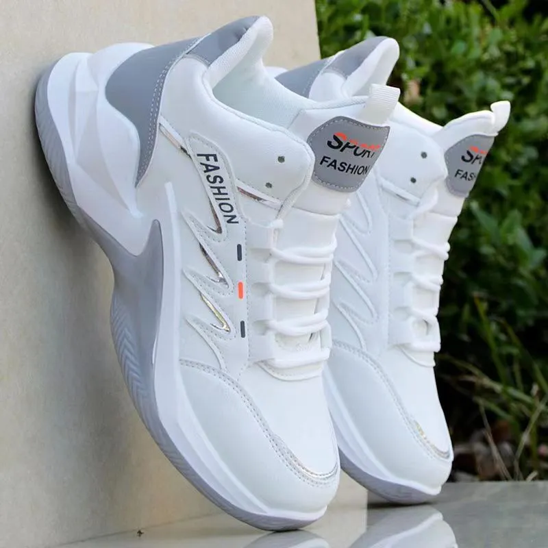 INSTOCK- Summer Men's High Top Shoes Breathable Mesh
