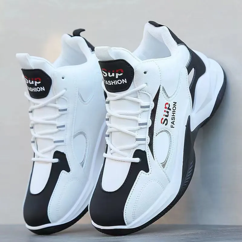 INSTOCK- Summer Men's High Top Shoes Breathable Mesh