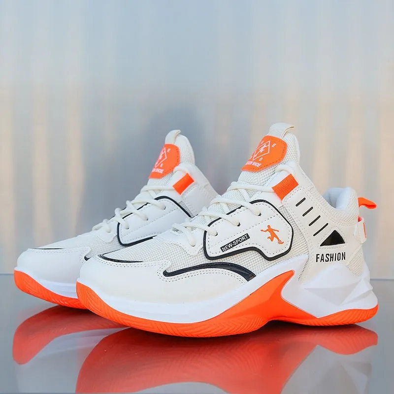 INSTOCK- Summer Men's High Top Shoes Breathable Mesh