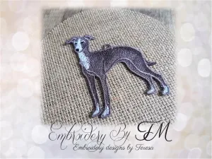 Italian Greyhound / 4x4 hoop