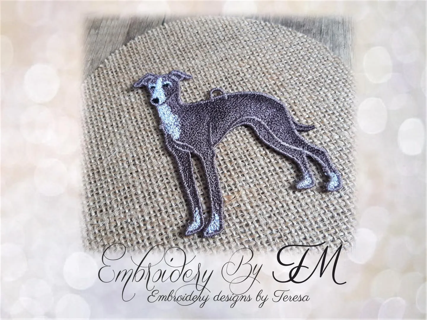 Italian Greyhound / 4x4 hoop