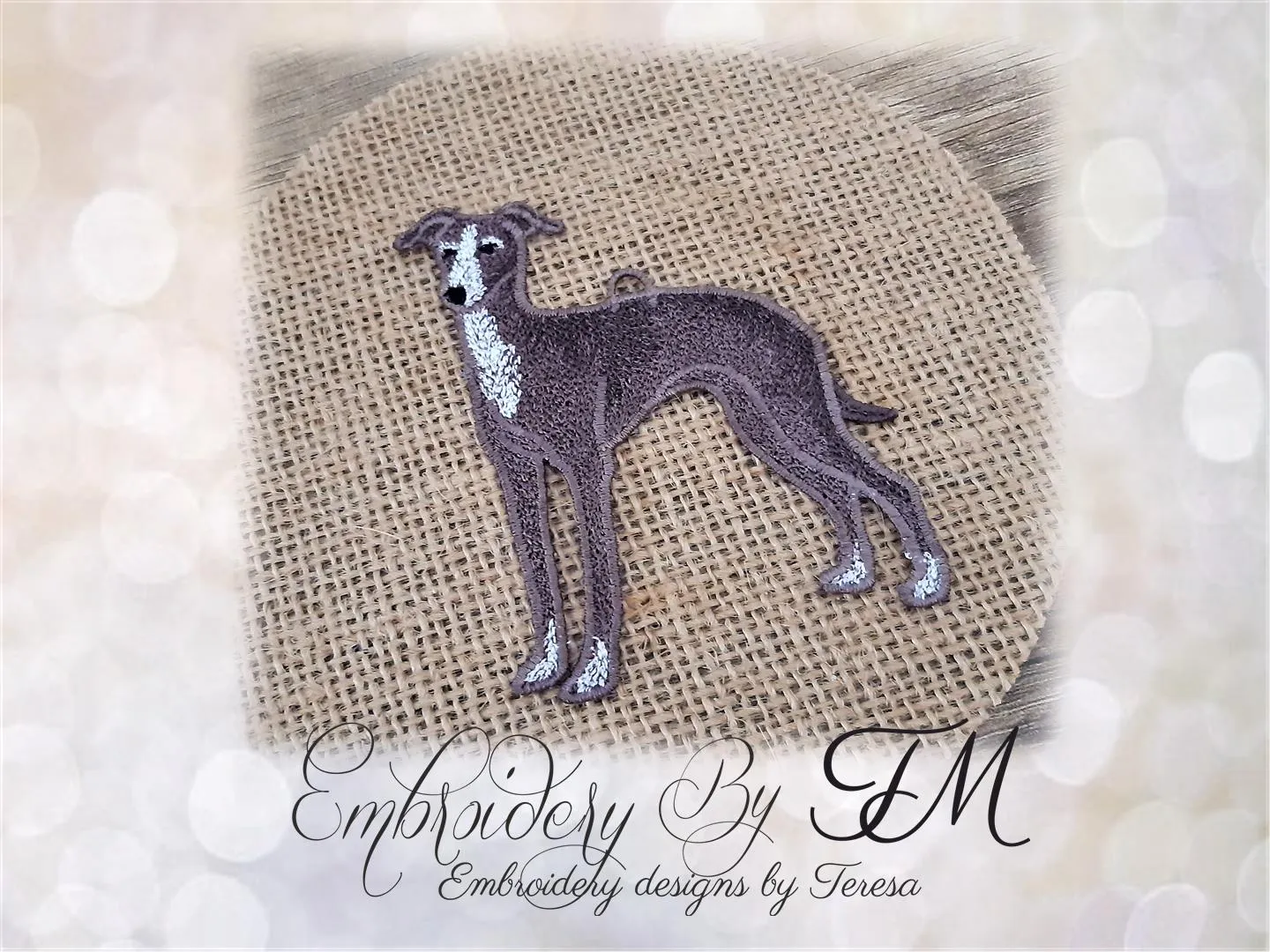 Italian Greyhound / 4x4 hoop