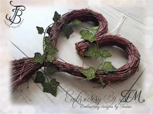 Ivy garland FSL/ 5x7 hoop