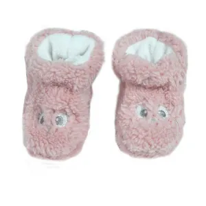 Kid's girl's Bear print slippers,Pink
