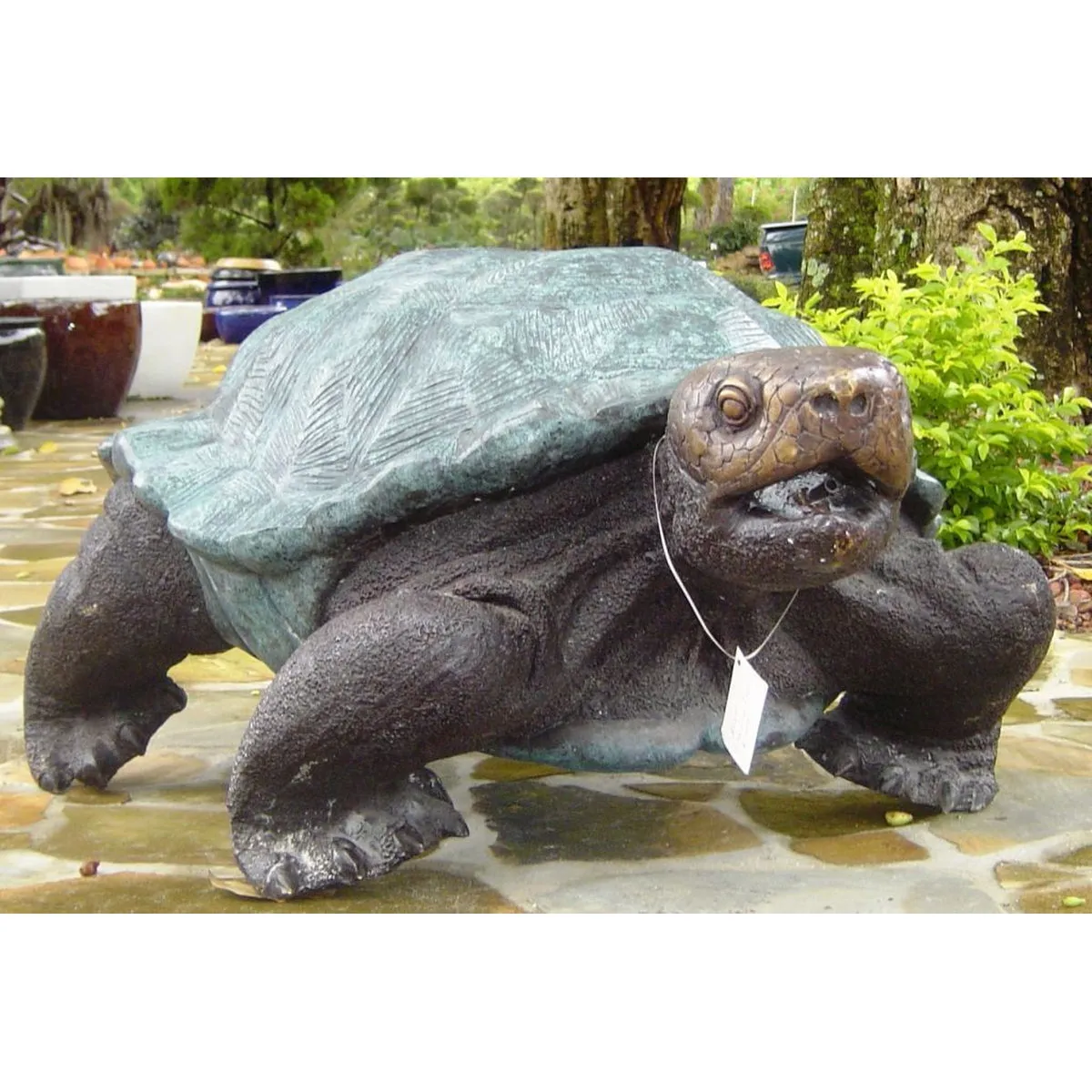 Large Standing Turtle Statue