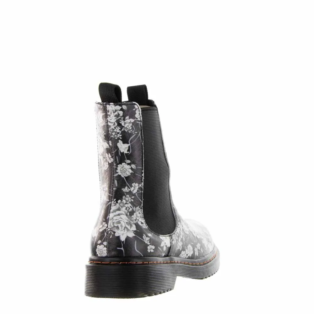 LE SANSA DINGO BLACK FLORAL