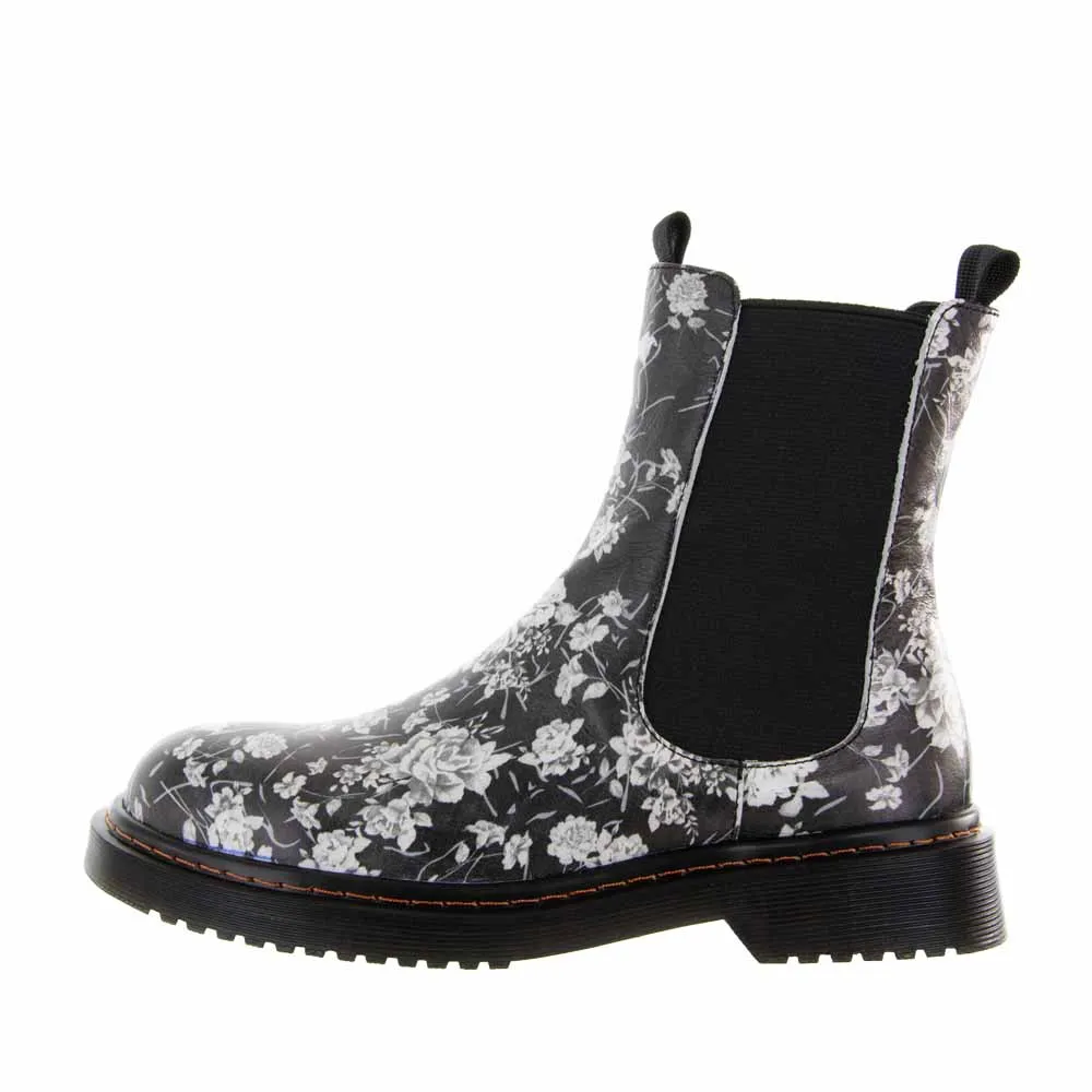 LE SANSA DINGO BLACK FLORAL