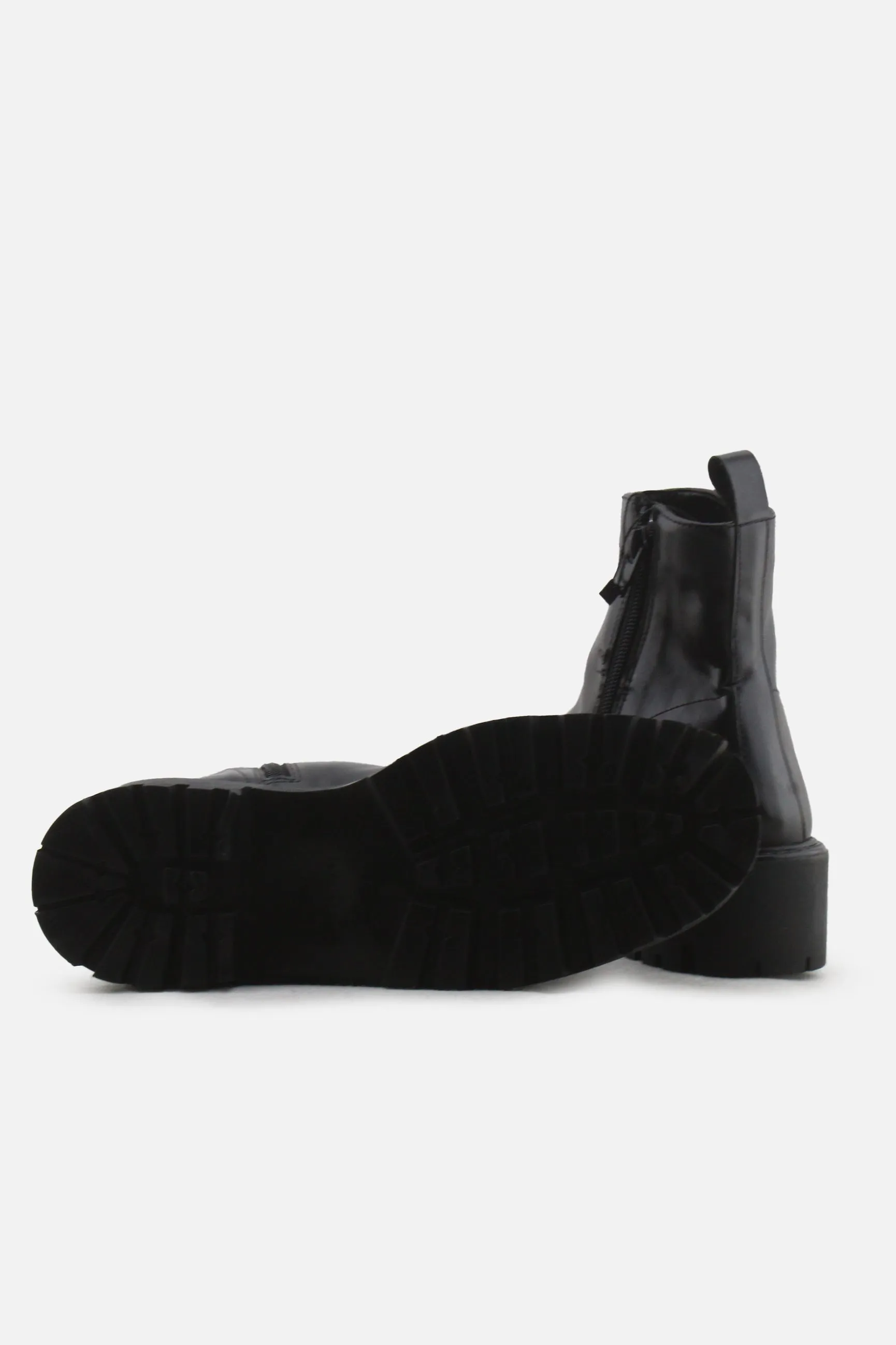 Lefties Zipper Chelsea Ankle Boots | 100% Authentic Leather