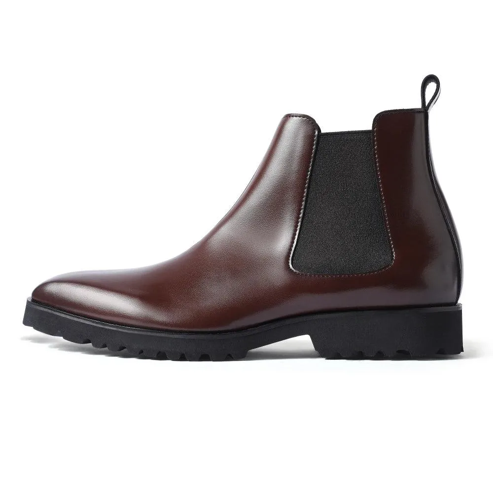 Marcos Featherlite - Dark Tan Chelsea Boots