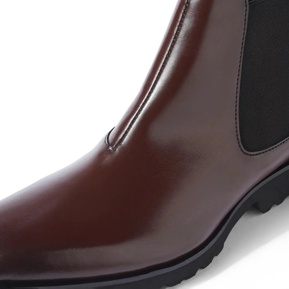 Marcos Featherlite - Dark Tan Chelsea Boots