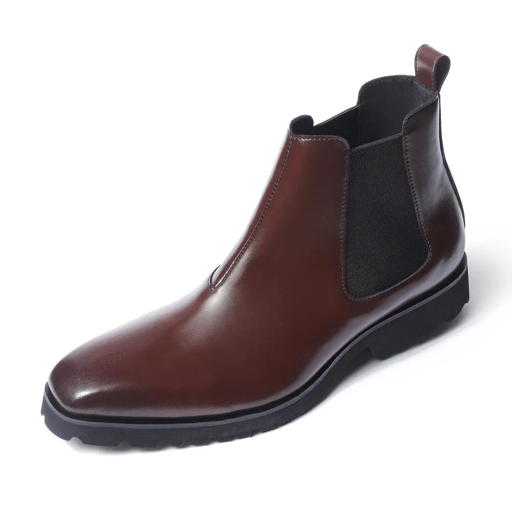 Marcos Featherlite - Dark Tan Chelsea Boots