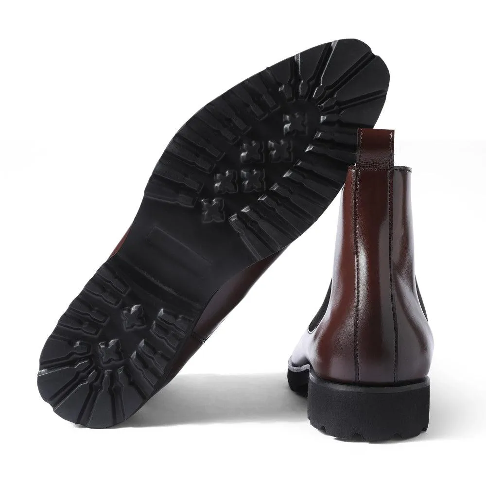 Marcos Featherlite - Dark Tan Chelsea Boots
