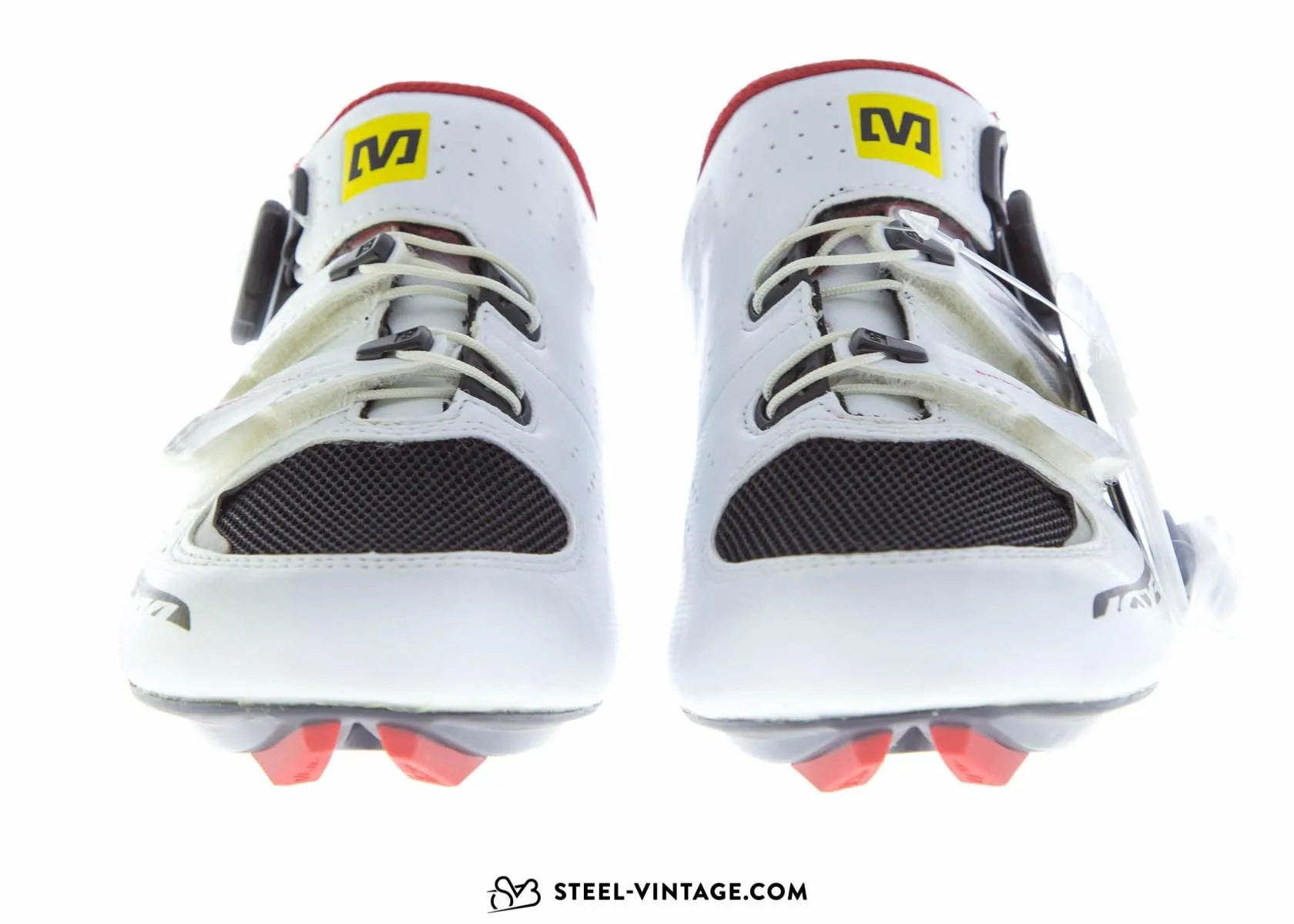 Mavic Ksyrium Pro White/Red Road Shoes NOS 38