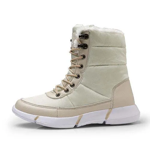 Men Boots Winter Shoes Waterproof Snow Boots