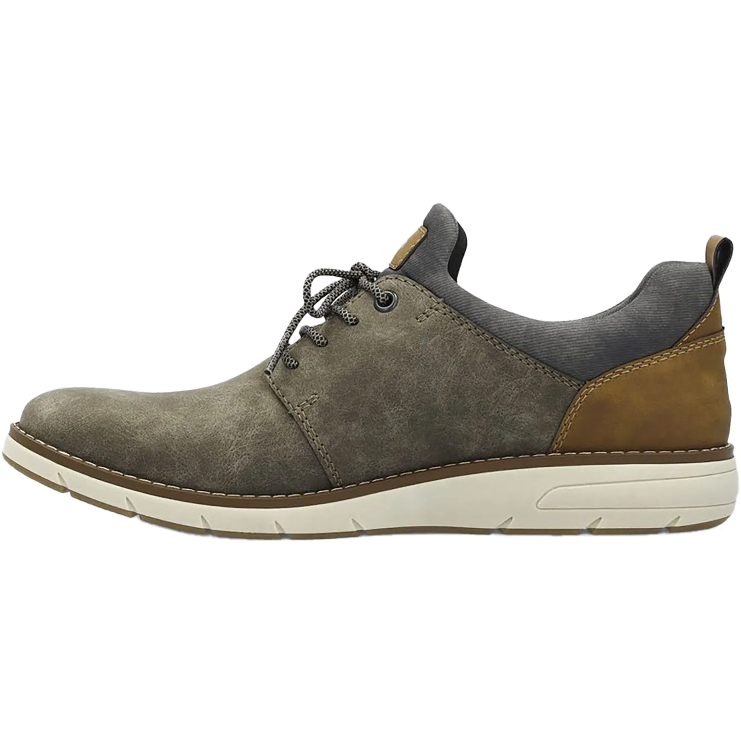 Men's Rieker 11351-25 Dustin 51 Kaffee/Fango/Rauch/Nuss Synthetic