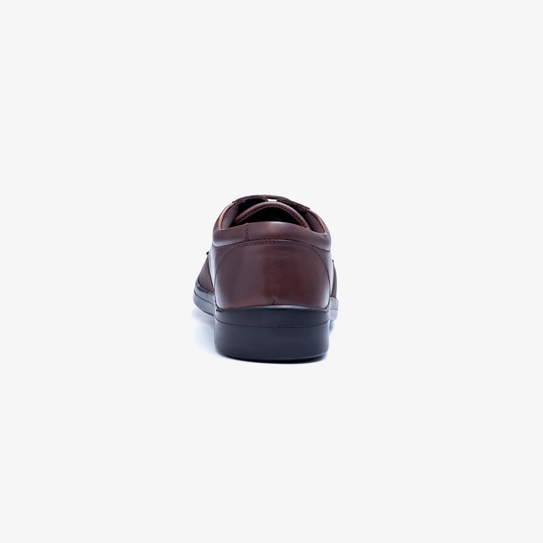 Mens Wide Fit Tredd Well Ryan Lace Up Shoes - Brown