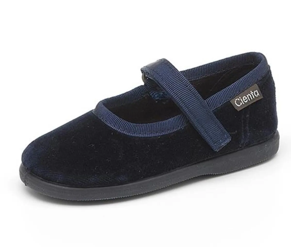Navy Velvet Mary Jane (400075.77)